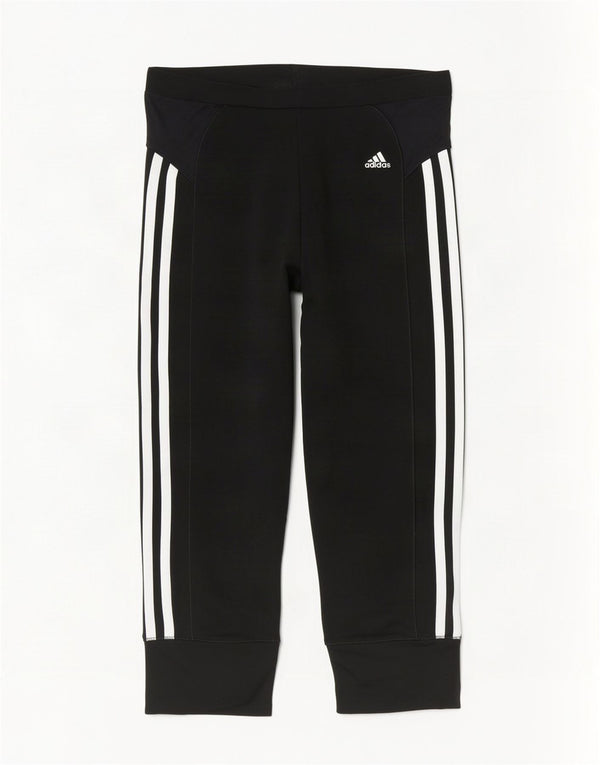 Adidas Mujer Climacool Capri Chándal Pantalones Joggers UK 14 Mediano Negro