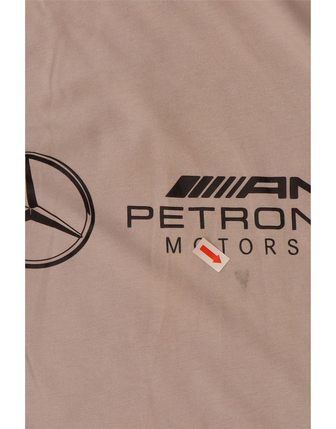 PUMA Camiseta gráfica para hombre Top Small Grey Cotton