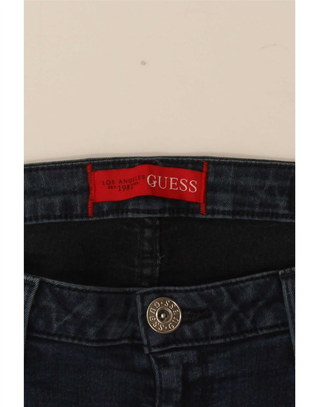 Vaqueros Guess Mujer Rectos W32 L32 Azul