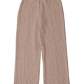 Zara Mujer Pantalón Ancho De Punto Pequeño W28 L30 Poliéster Gris