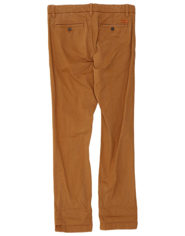 Timberland Pantalón chino ajustado para hombre W30 L32 Algodón beige