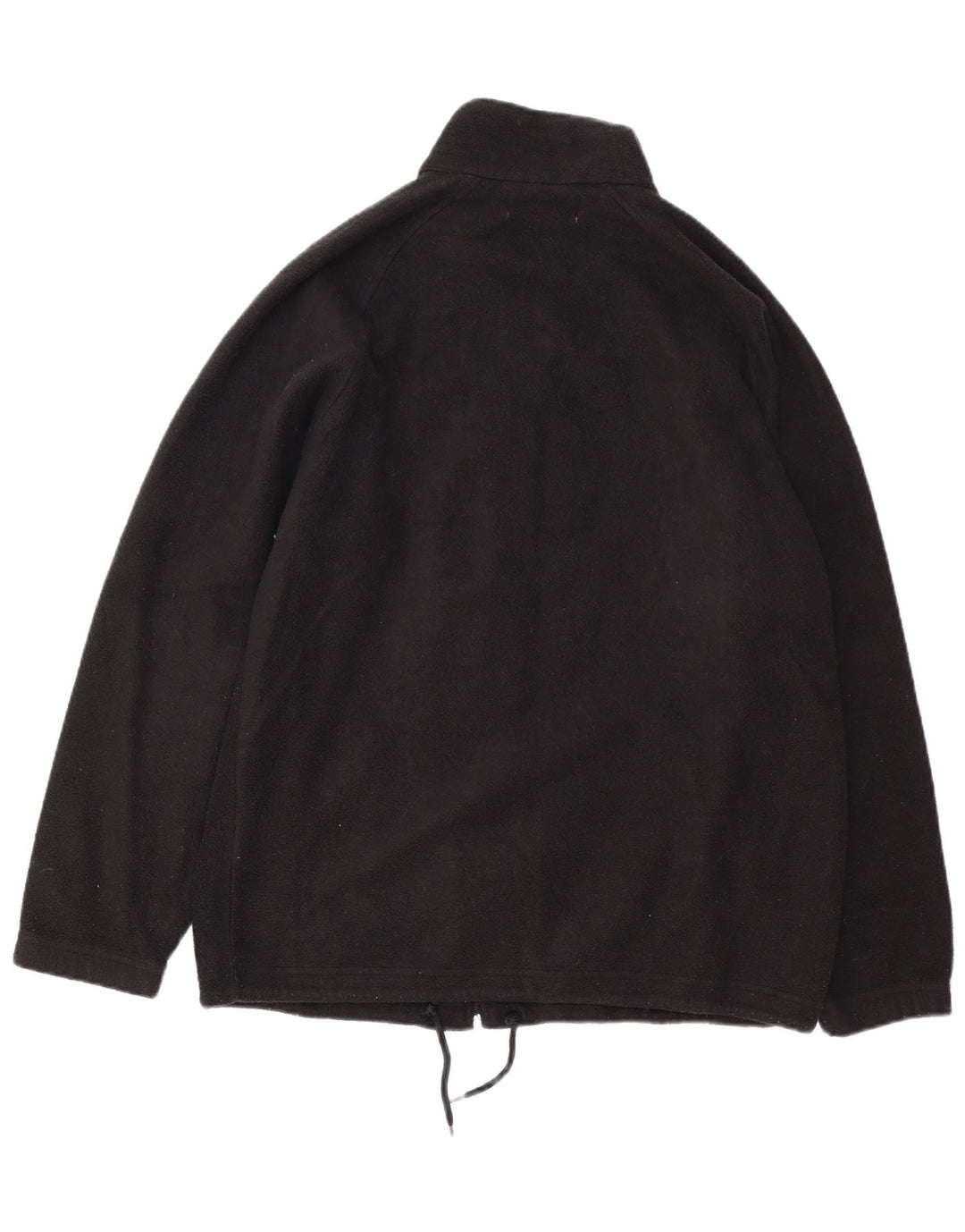 Kappa Chaqueta polar para hombre UK 40 Large Poliéster negro