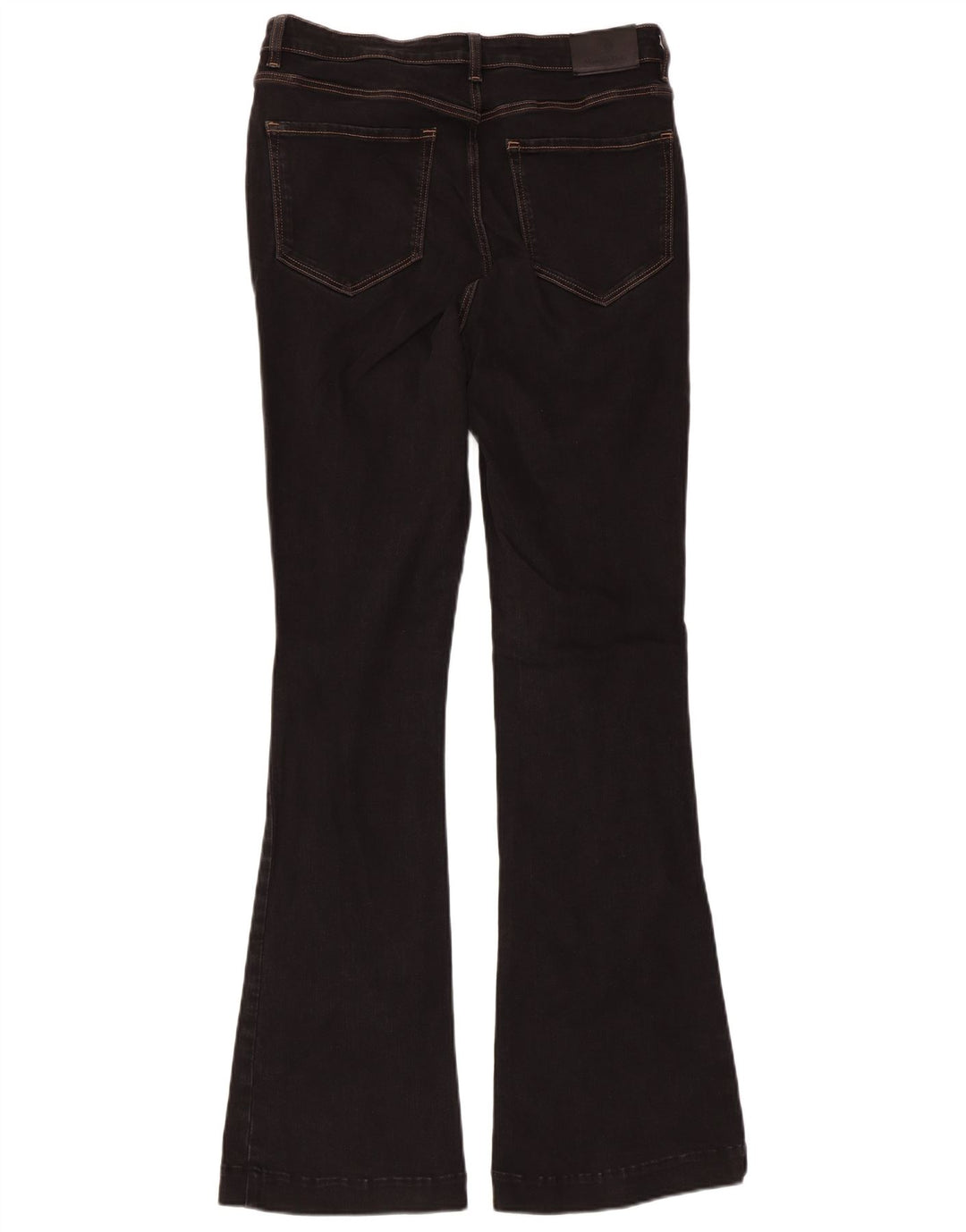 MASSIMO DUTTI Vaqueros Bootcut para Mujer EU 42 Large W32 L32 Algodón Negro