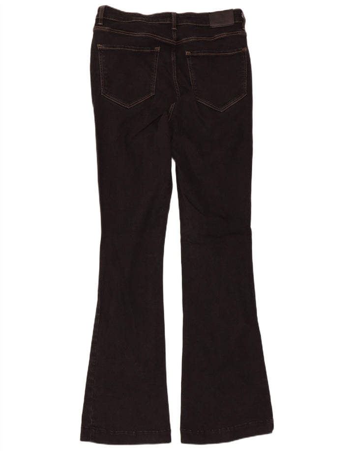 MASSIMO DUTTI Vaqueros Bootcut para Mujer EU 42 Large W32 L32 Algodón Negro