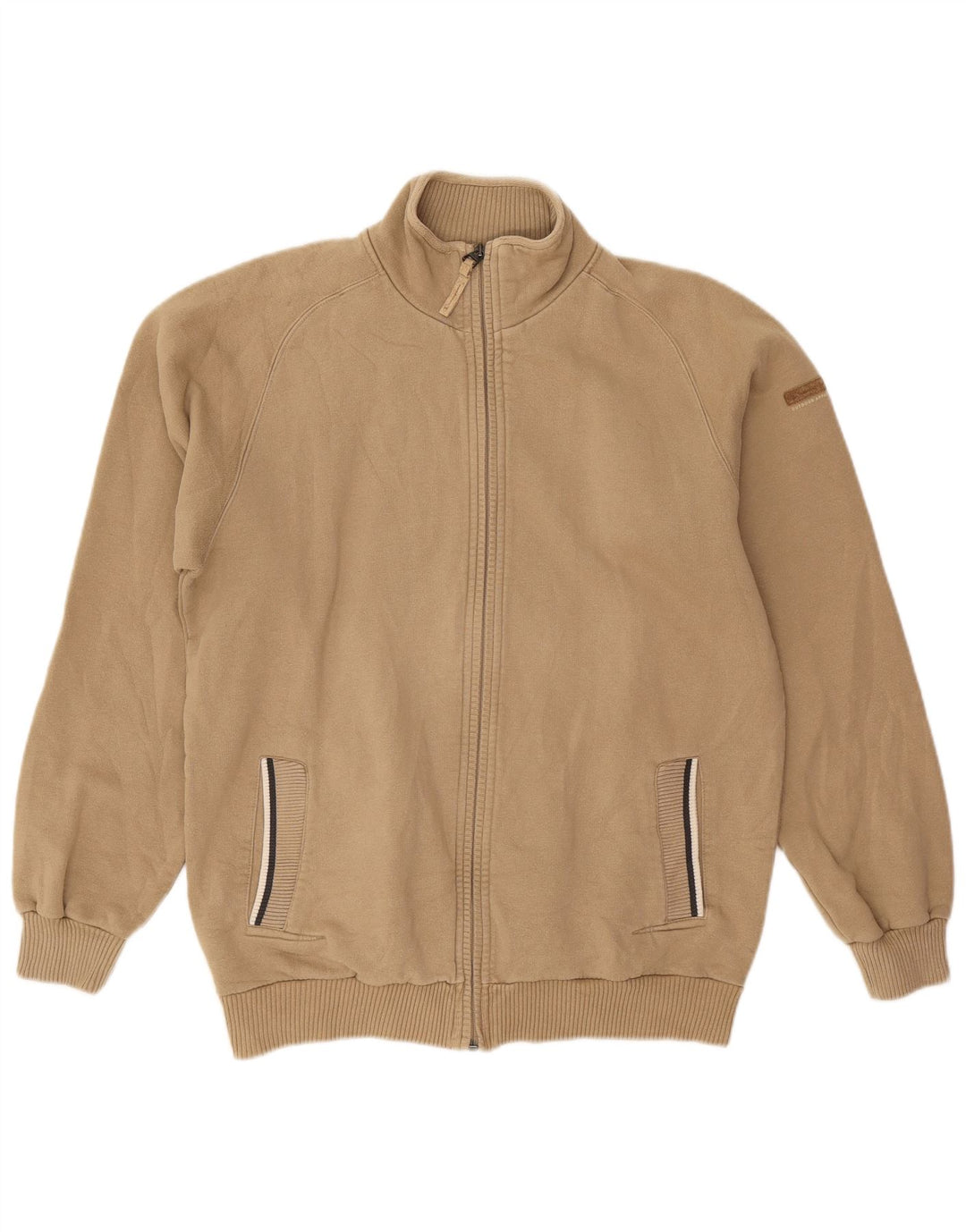 CHAMPION Chaqueta superior de chándal para hombre Algodón beige grande