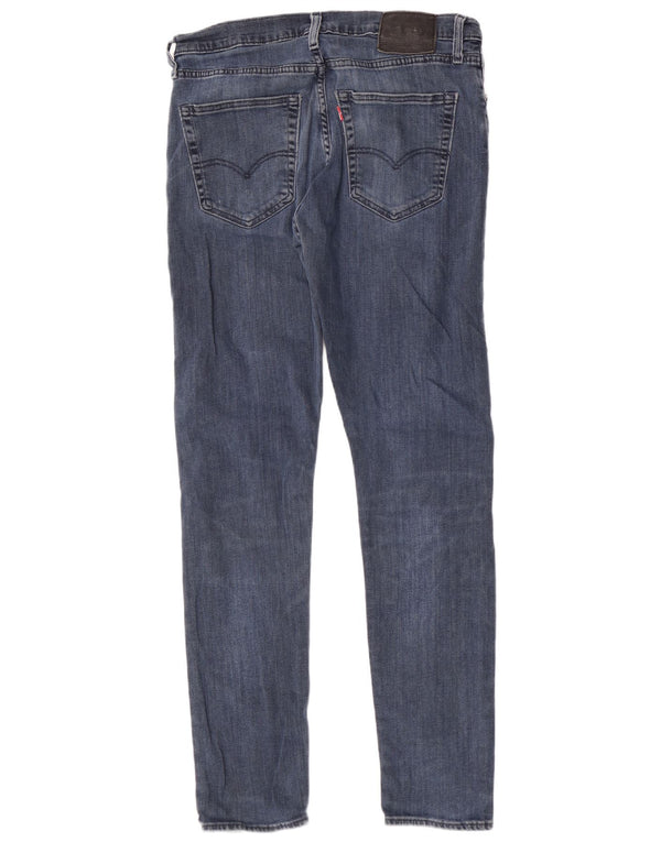 Levi's Hombre 512 Slim Jeans W34 L34 Algodón Azul