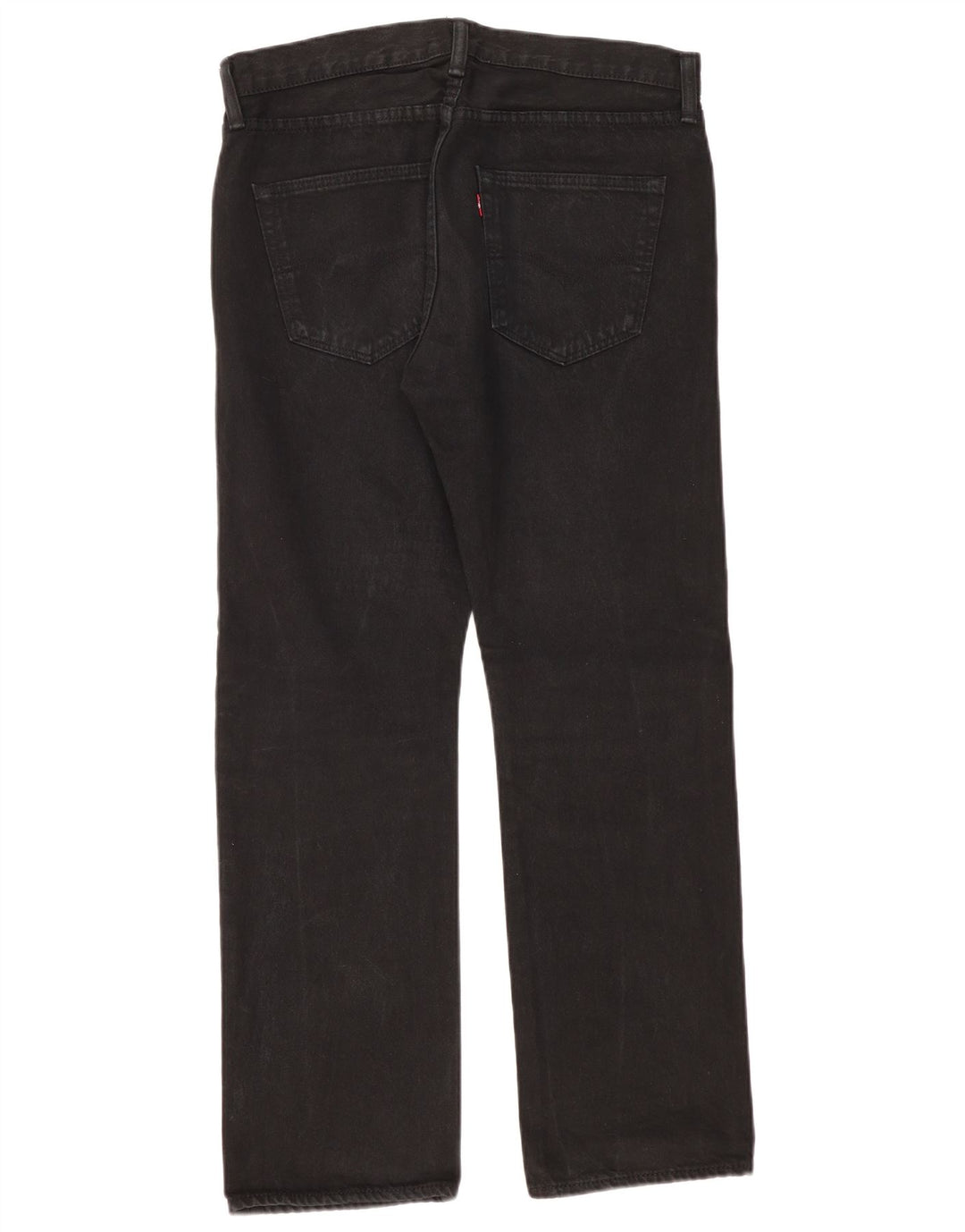 Vaqueros rectos Levi's para hombre W32 L30 Algodón negro