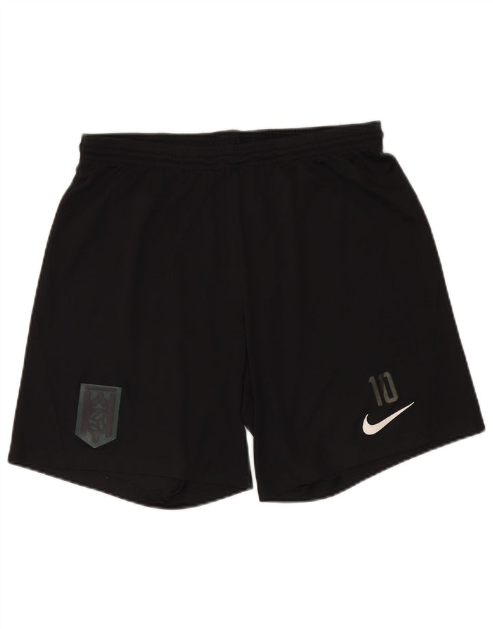 Nike Dri Fit - Pantalones cortos deportivos para hombre, talla grande, color negro