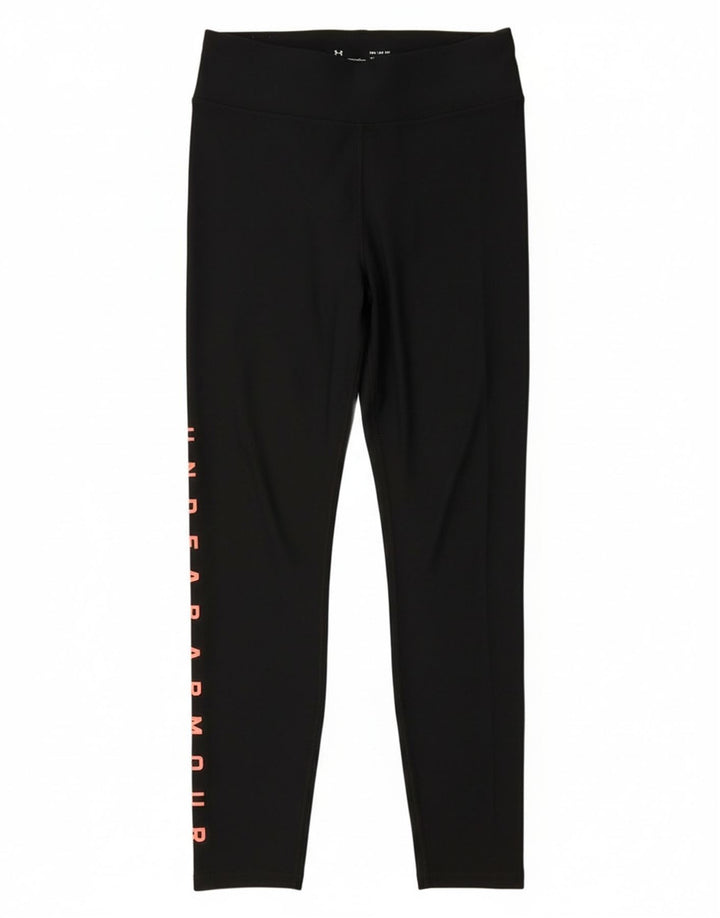 Under Armour Leggings gráficos para mujer UK 40 Mediano Poliéster negro