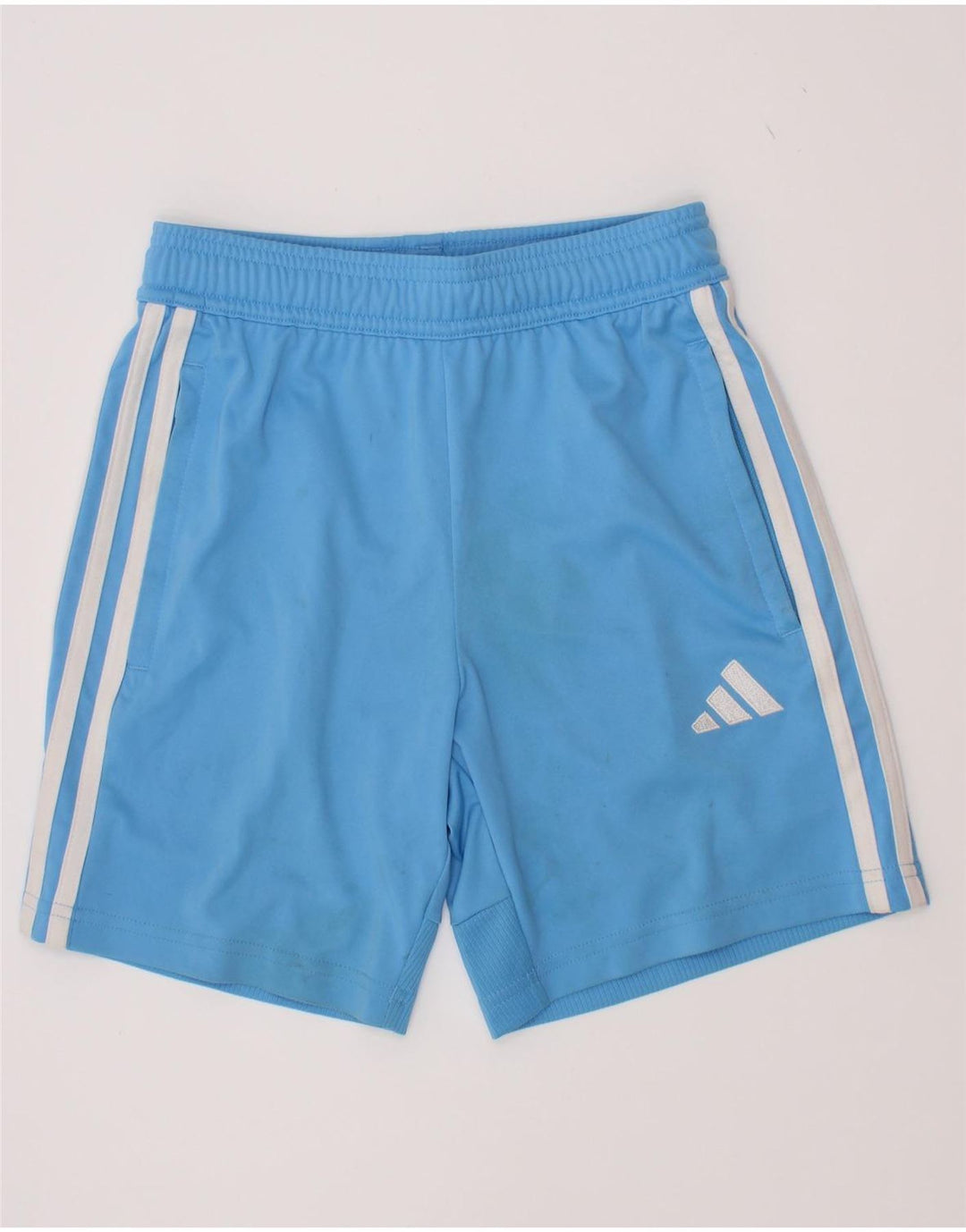Adidas Pantalón corto deportivo para niño 9-10 años Azul Poliéster