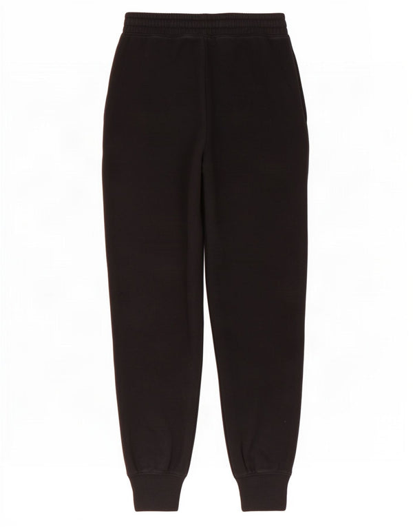 Hollister Mujer Graphic Chándal Pantalones Joggers UK 8 Small Negro