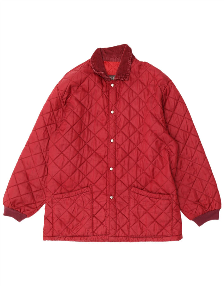 Rifle Chaqueta acolchada para hombre UK 40 Large Red