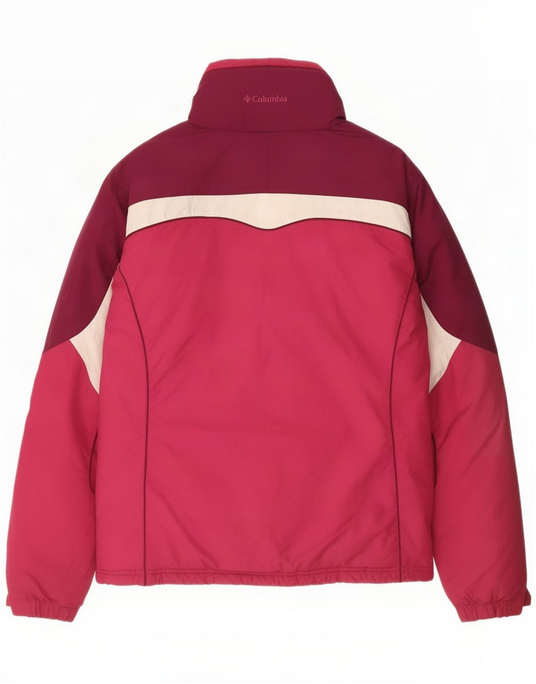 Columbia Chaqueta de esquí para niña 15-16 años Poliéster color block rosa