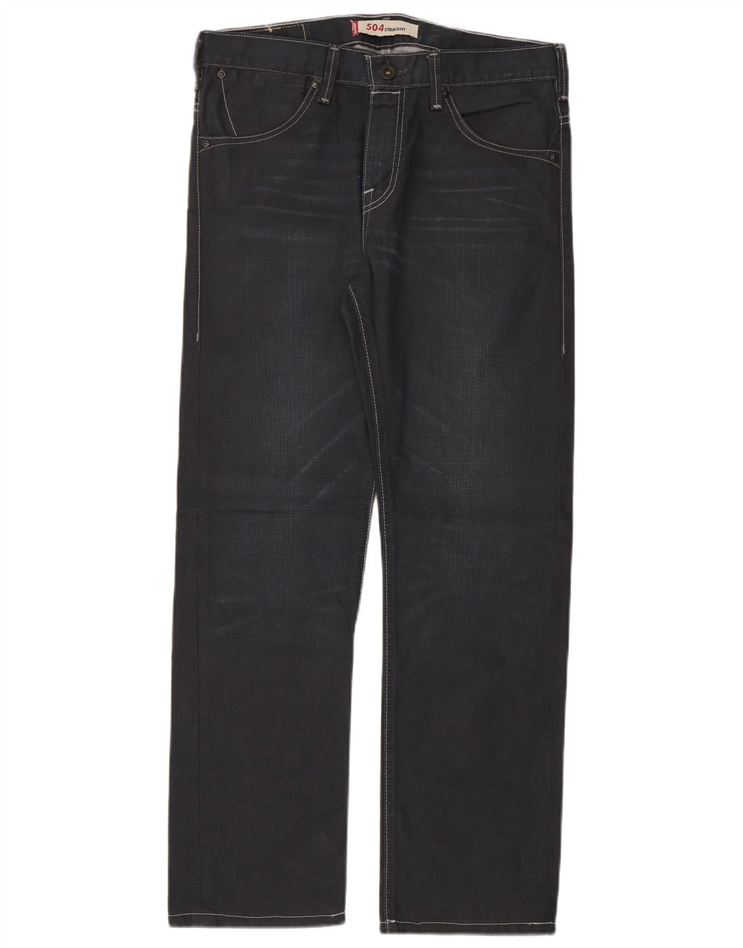Levi's Jeans rectos 504 para hombre W32 L32 Algodón azul marino