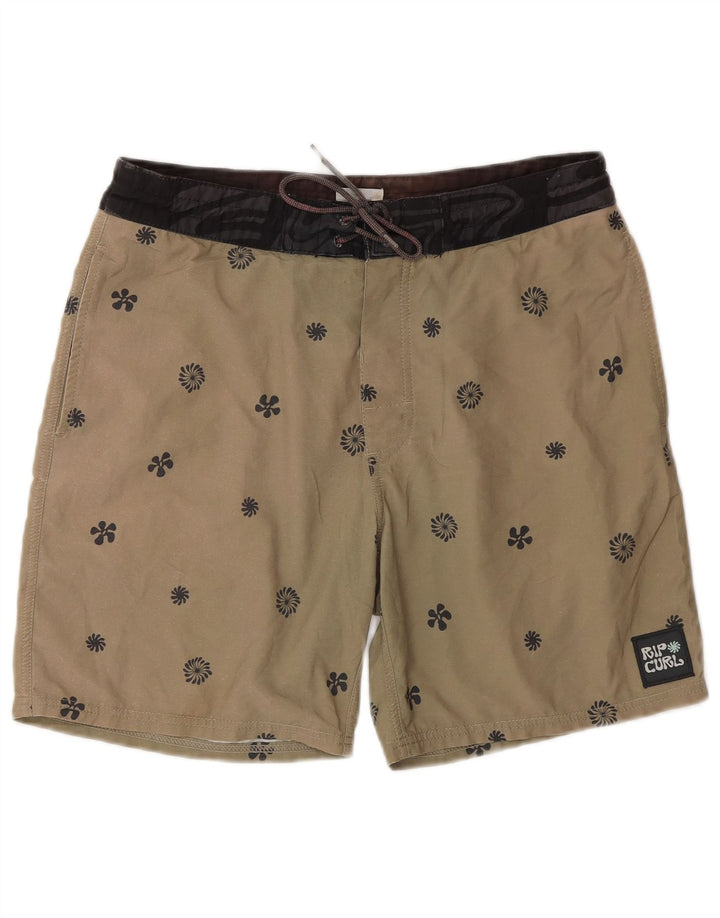 Rip Curl Bañador Hombre XS Beige Floral Poliéster