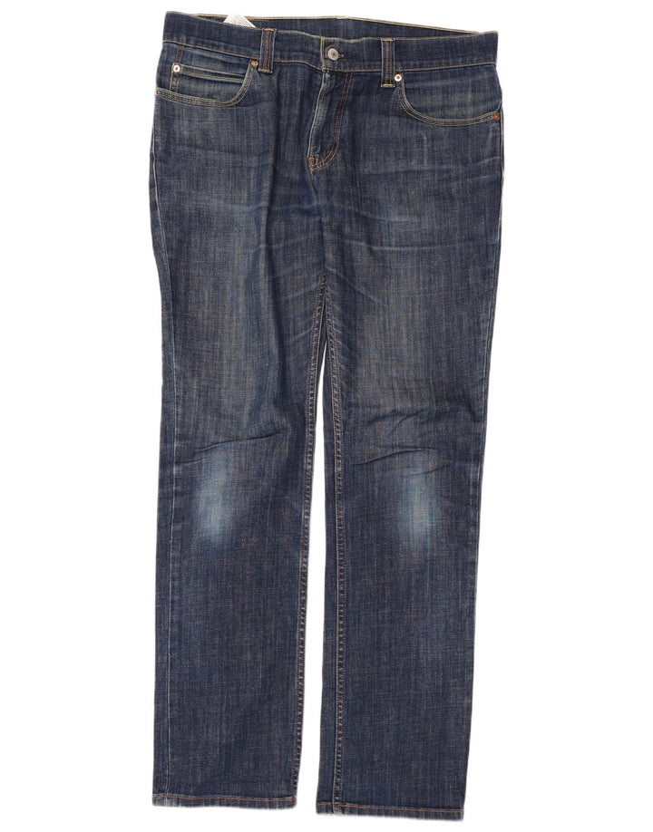 Levi's Hombre 511 Slim Jeans W36 L34 Algodón Azul