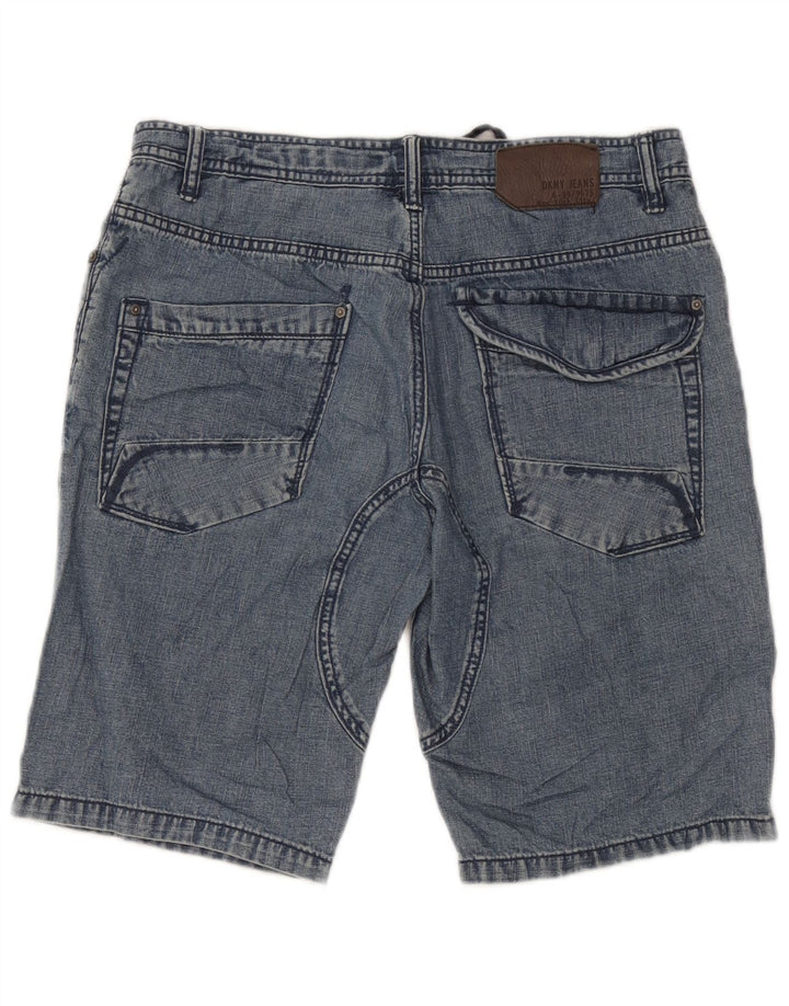 Shorts Vaqueros Hombre Dkny W31 Algodón Azul Medio