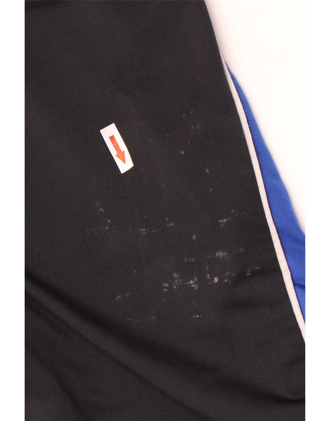 Reebok Pantalones De Chándal Gráficos Para Hombre Pequeños Poliéster Color Block Negro