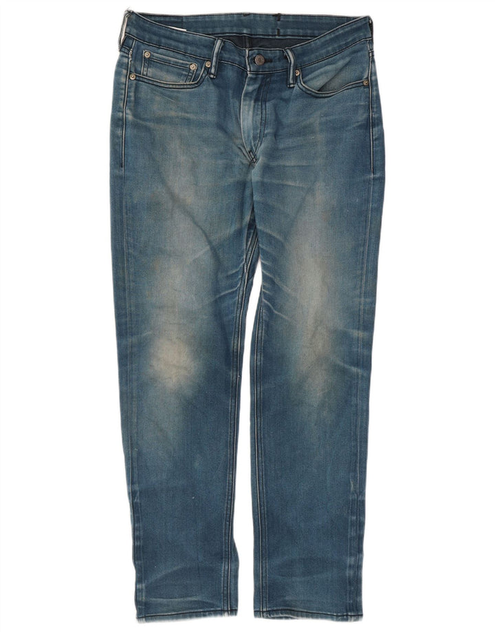 Levi's Hombre 511 Slim Jeans W32 L30 Algodón Azul