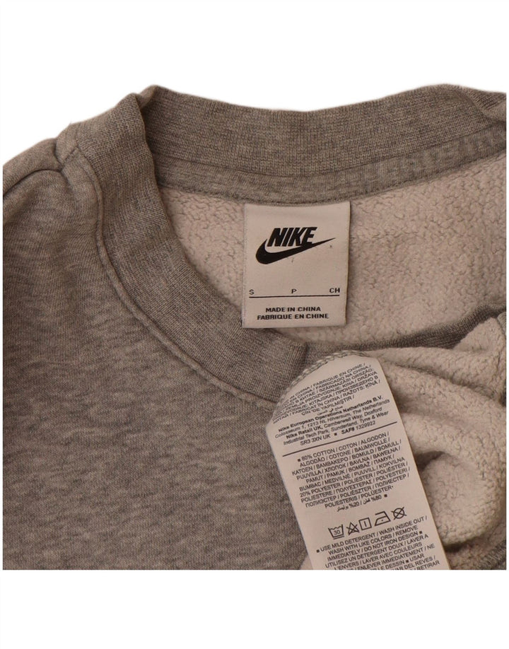 Nike Hombre Sudadera Estampada Jersey Jersey Pequeño De Algodón Moteado Gris