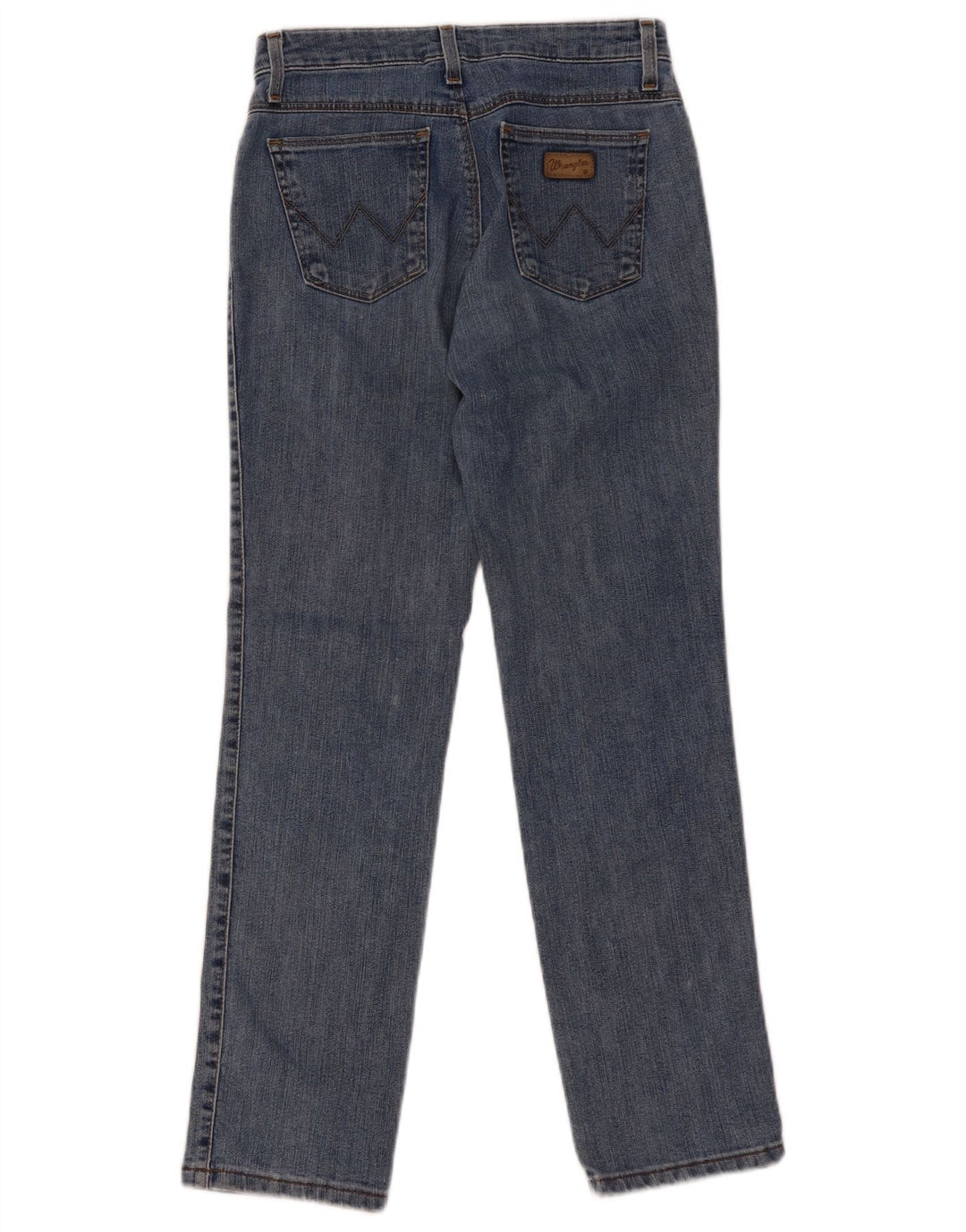 Vaqueros rectos para mujer WRANGLER W28 L28 Algodón azul