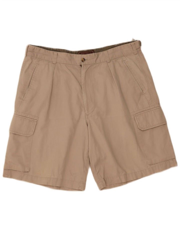 Marlboro Classics Pantalones cortos cargo para hombre EU 54 2XL W36 Beige