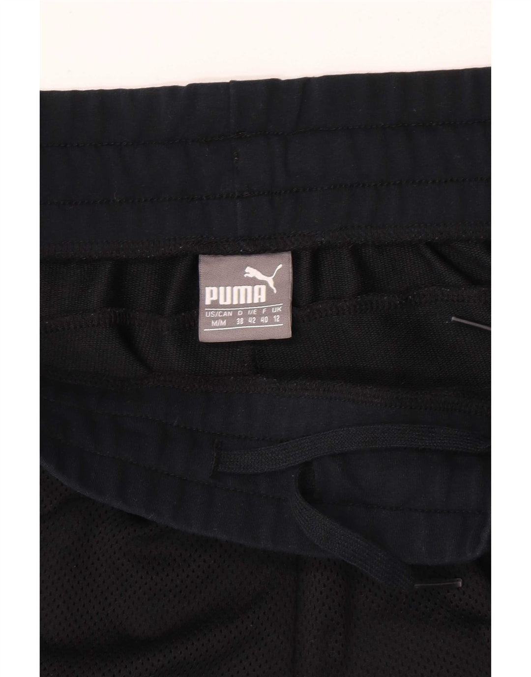 Puma - Pantalones cortos deportivos para mujer, talla 40, talla mediana, color azul marino, poliéster