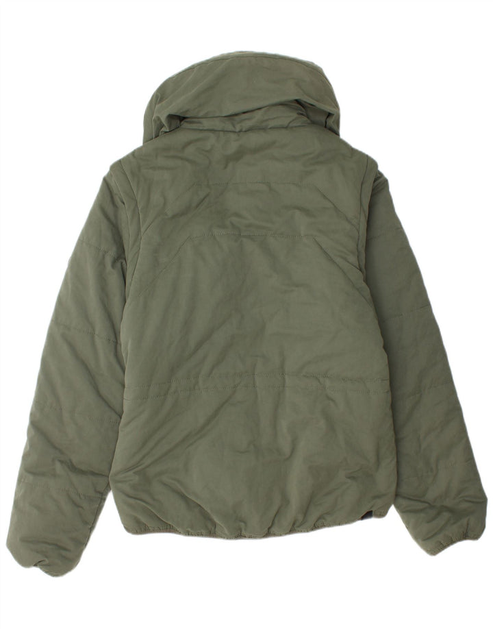 BENCH Chaqueta acolchada para mujer ES 40 XL Poliéster verde