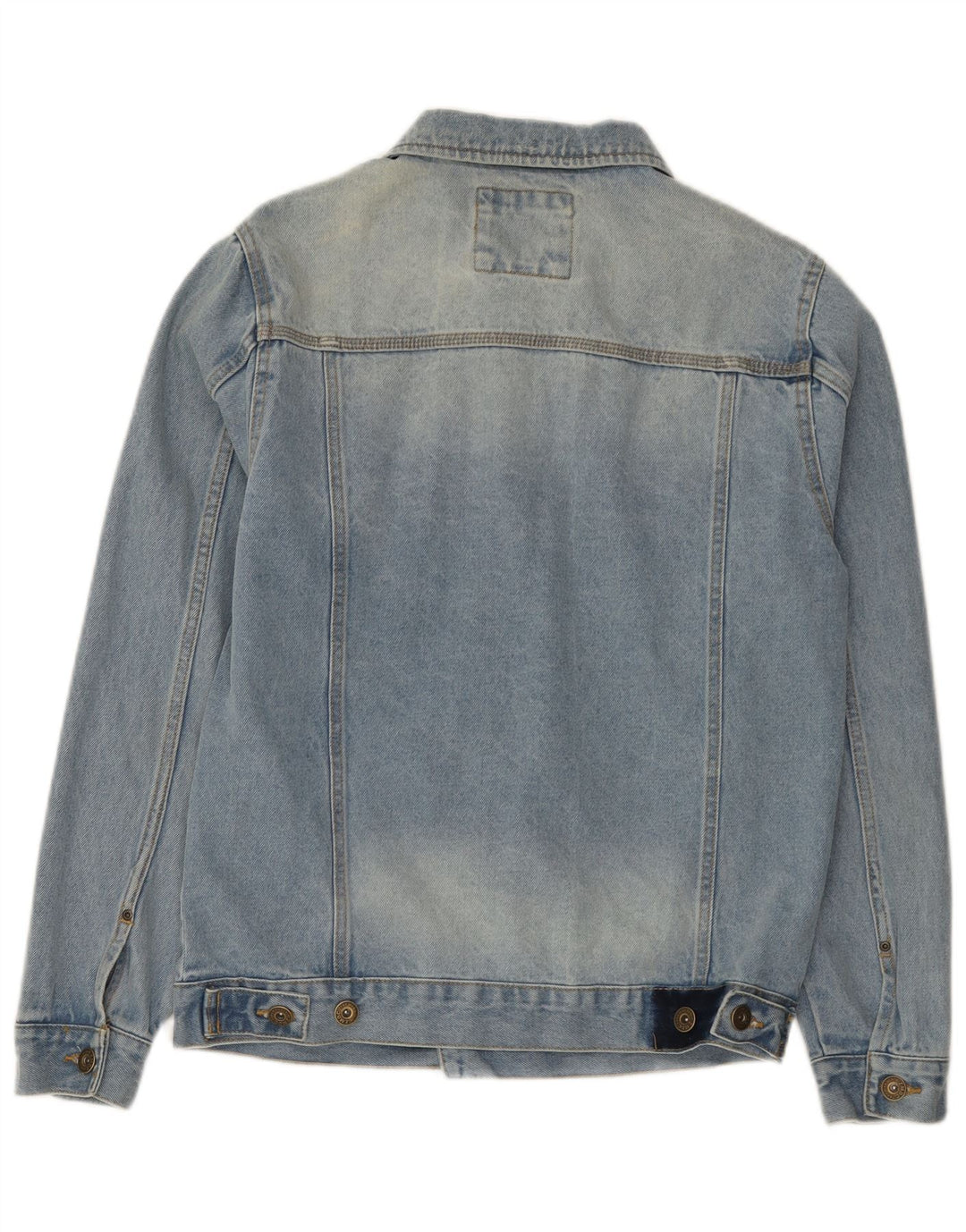 ZARA Chaqueta Vaquera Hombre ES 38 Algodón Azul Medio