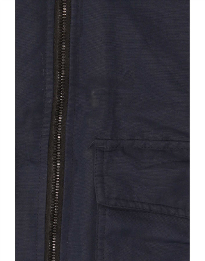 Jack & Jones Abrigo acolchado con capucha para niño 13-14 años Azul Marino Poliéster