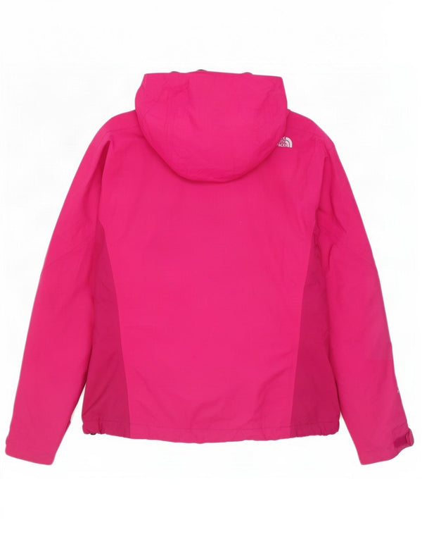The North Face Chaqueta impermeable con capucha Hyvent para mujer UK 40 Poliéster rosa medio