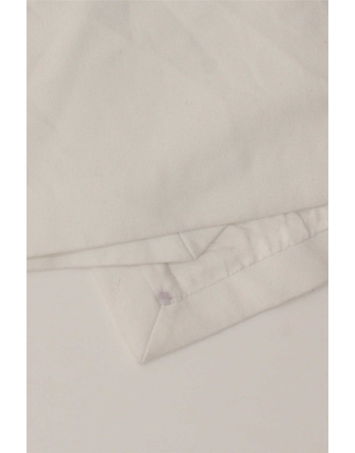 Zara Mujer Mini Falda Cruzada Mediana W28 Blanco