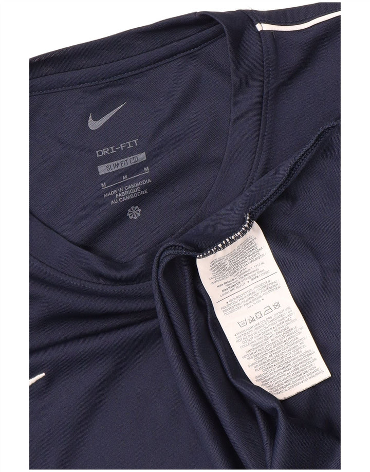 Camiseta Nike Washington Slim Fit Graphic para hombre, talla mediana, azul marino