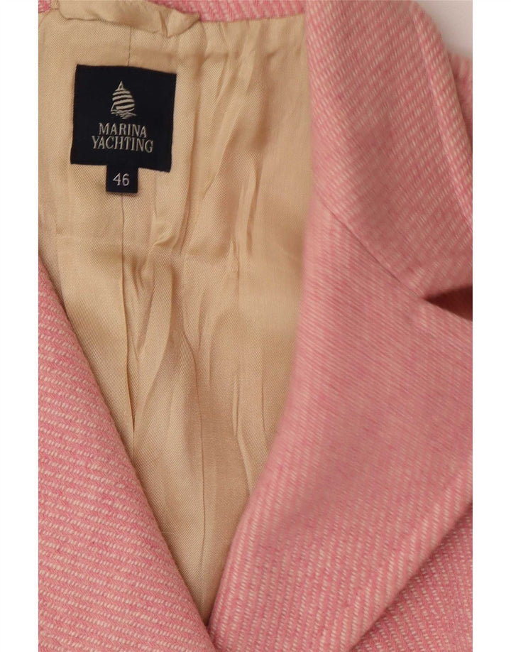 Abrigo Mujer Marina Yachting IT 46 Grande Lana Rosa