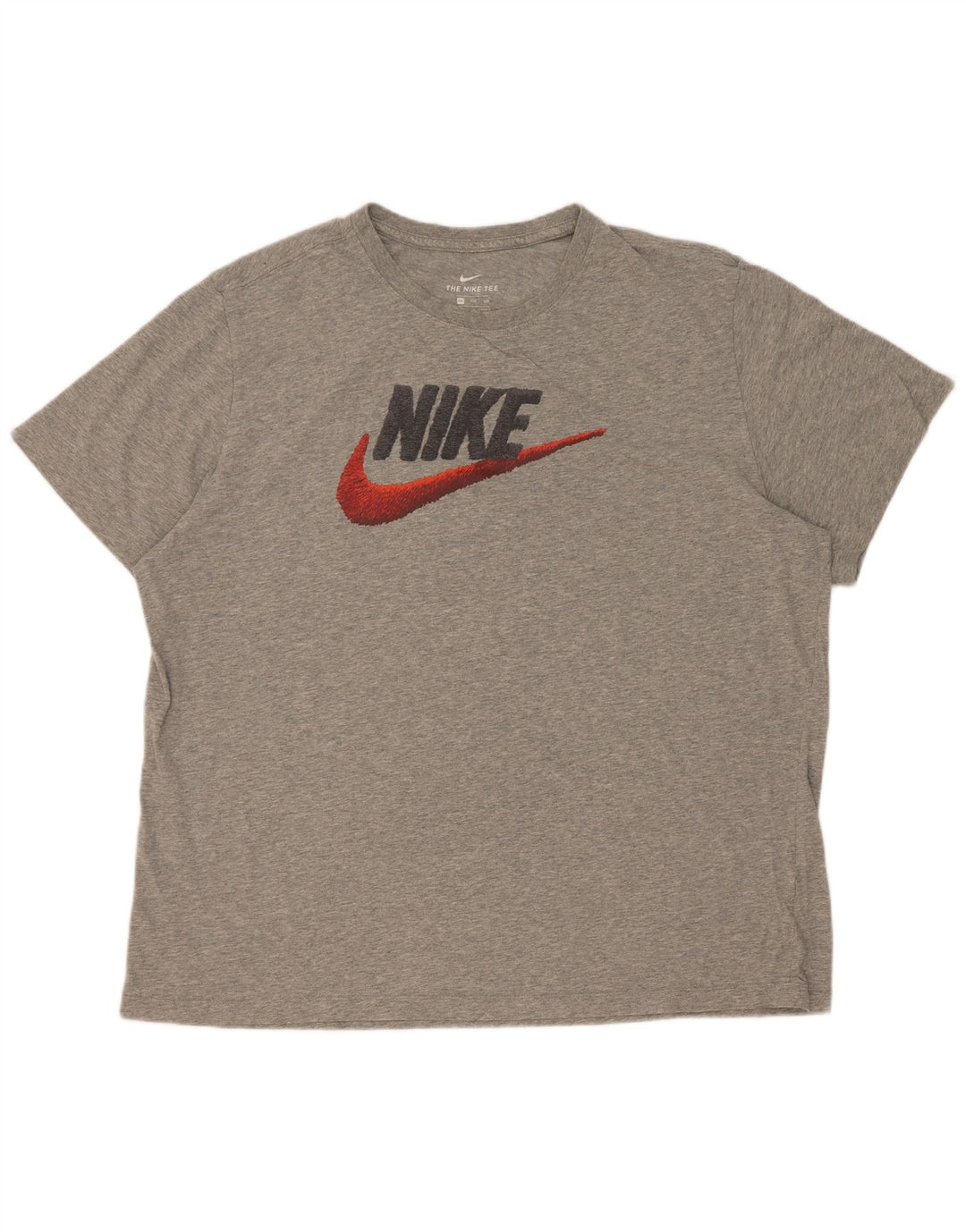 Nike Camiseta gráfica para hombre Top 2XL Gris moteado
