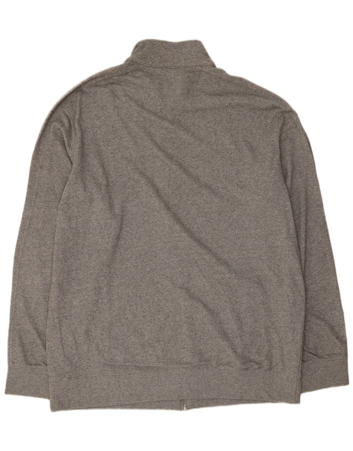 Champion Chaqueta de chándal para hombre 3XL Algodón moteado gris