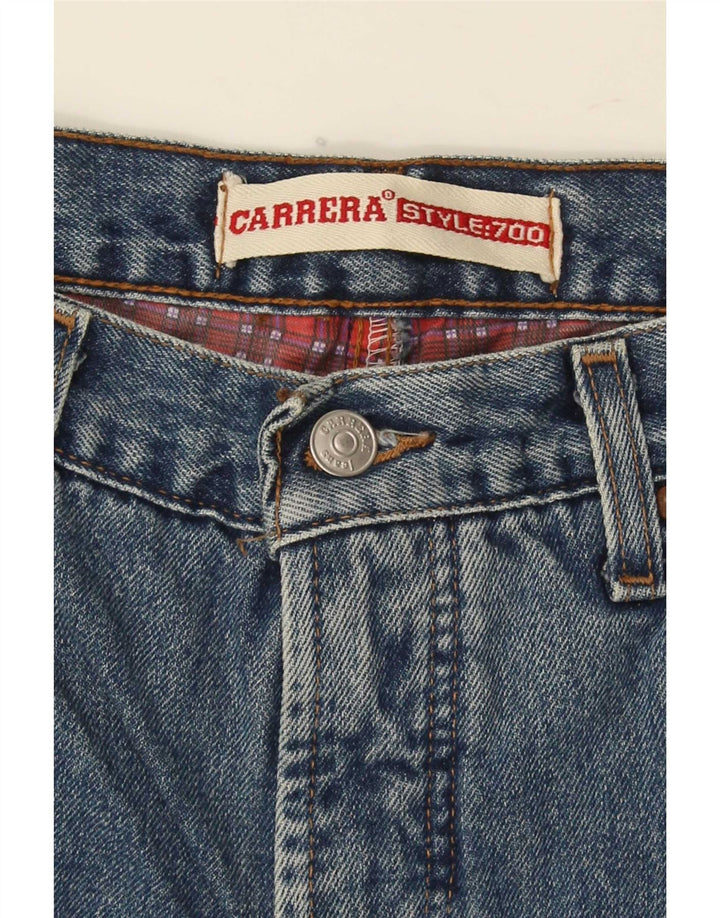Vaqueros Rectos Carrera Para Hombre W34 L30 Azul
