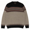 Marks & Spencer Jersey De Cuello Redondo Para Hombre Gris Medio Fair Isle