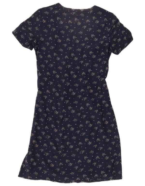 Vestido acampanado para mujer de Fat Face UK 40 Small Azul marino floral