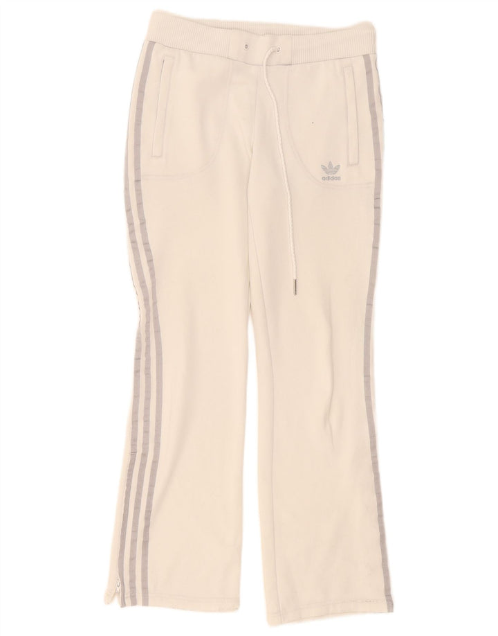 Adidas Pantalones de chándal para mujer EU 36 Small Blanco Poliéster