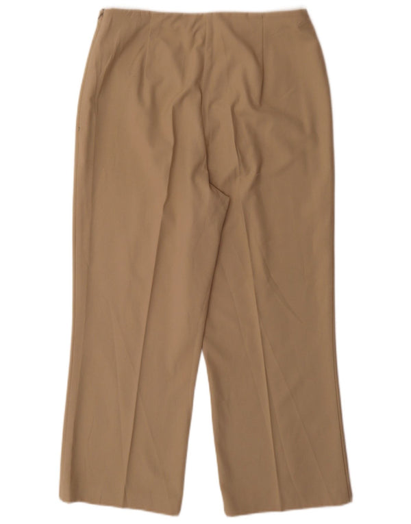 Marks & Spencer Pantalones Cortos Rectos para Mujer UK 40 Medium W30 L25 Beige