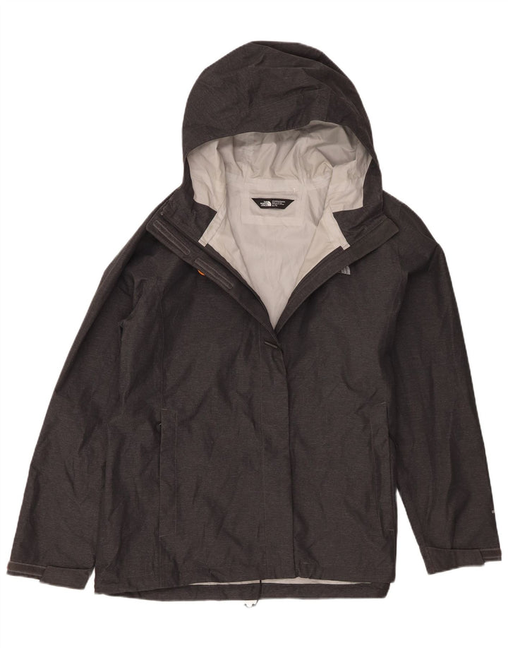 The North Face Chaqueta impermeable con capucha para mujer UK 40 XL Gris