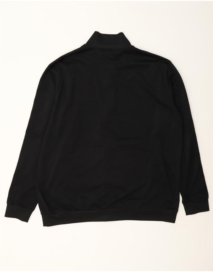 Adidas Hombre Chándal Top Chaqueta XL Negro Poliéster
