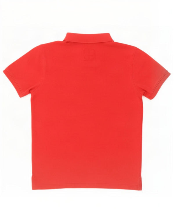 Crew Clothing Polo para hombre Algodón rojo medio