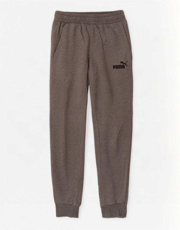 Puma Pantalones De Chándal Para Hombre Joggers Small Gris Algodón