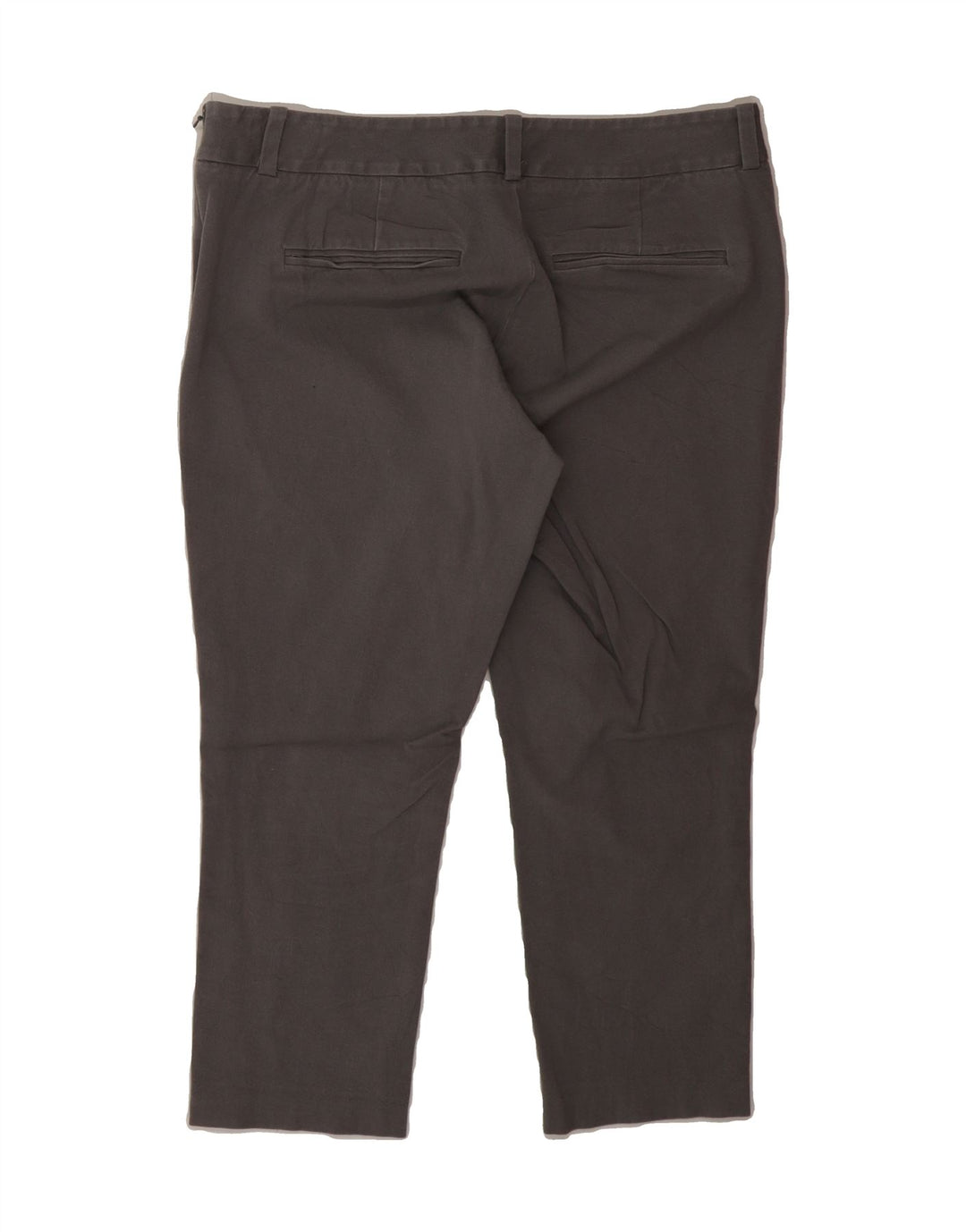 EDDIE BAUER Womens Petite Capri Suit Trousers US 8 Medium W34 L22 Grey Vintage Eddie Bauer and Second-Hand Eddie Bauer from Messina Hembry 