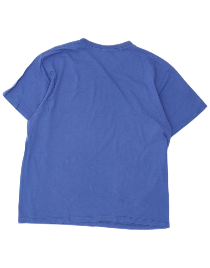 Champion - Camiseta para hombre, talla grande, algodón azul