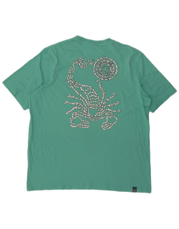 Scorpion Bay Camiseta gráfica para hombre Top 2XL Verde