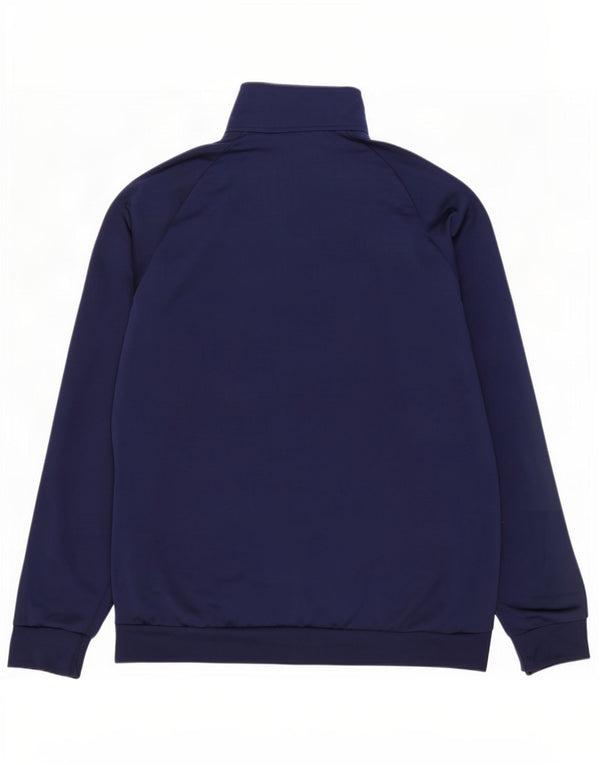 Adidas Hombre Chándal Top Chaqueta XL Azul Marino Poliéster