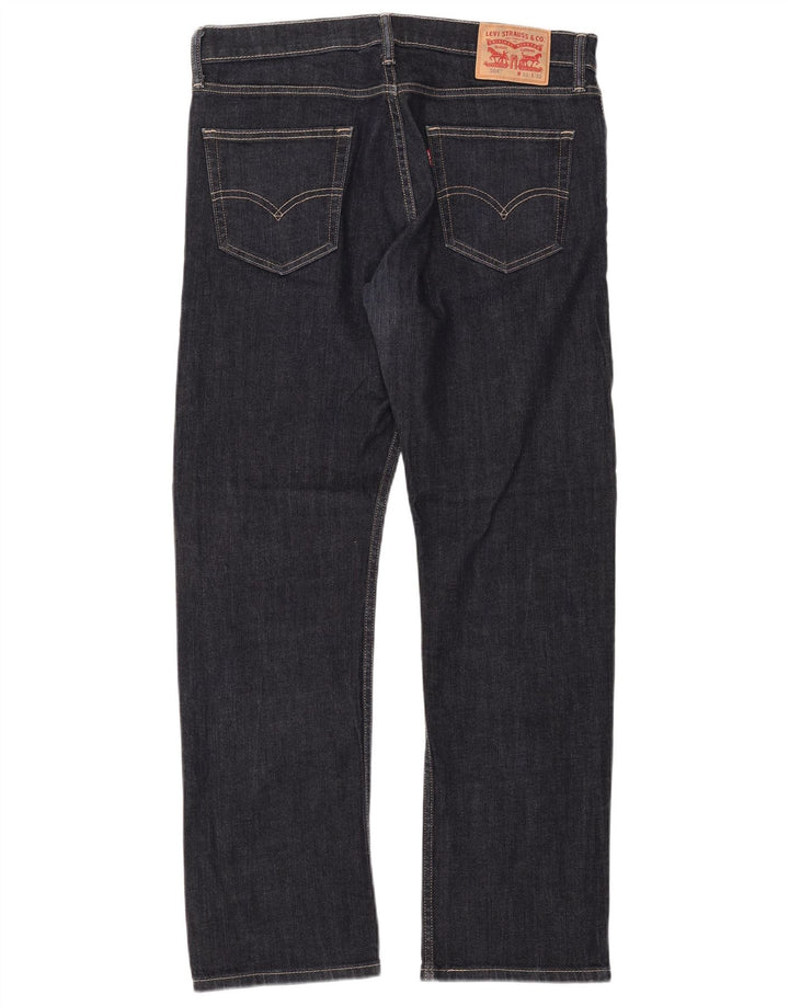 Vaqueros Levi's Mujer 504 Rectos W33 L32 Azul Marino